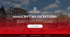 Desktop Screenshot of amsterdamjs.com